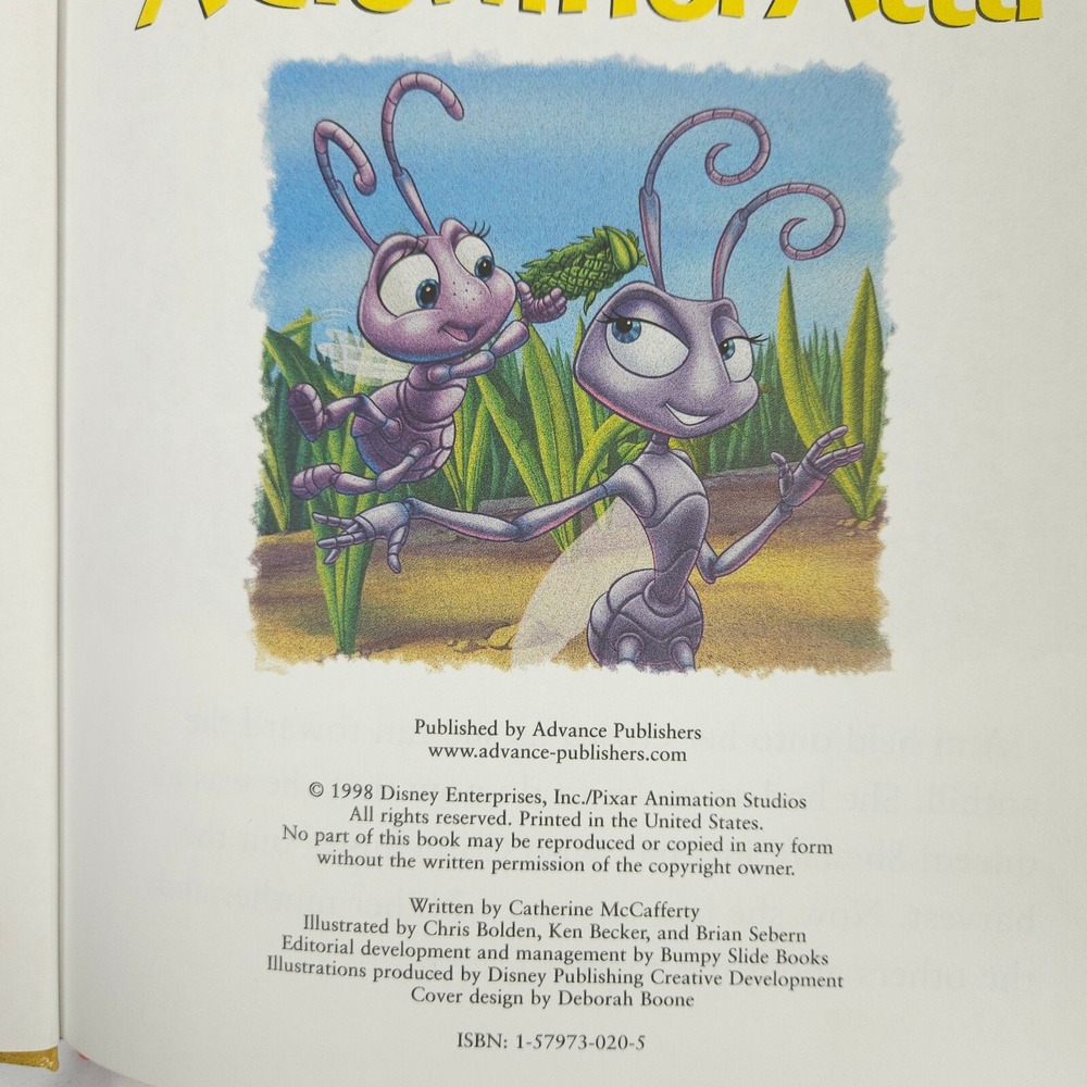 6‑Piece Disney Vintage Book Lot – A Bug's Life, Lady and the Tramp & More - Picture 15 of 16